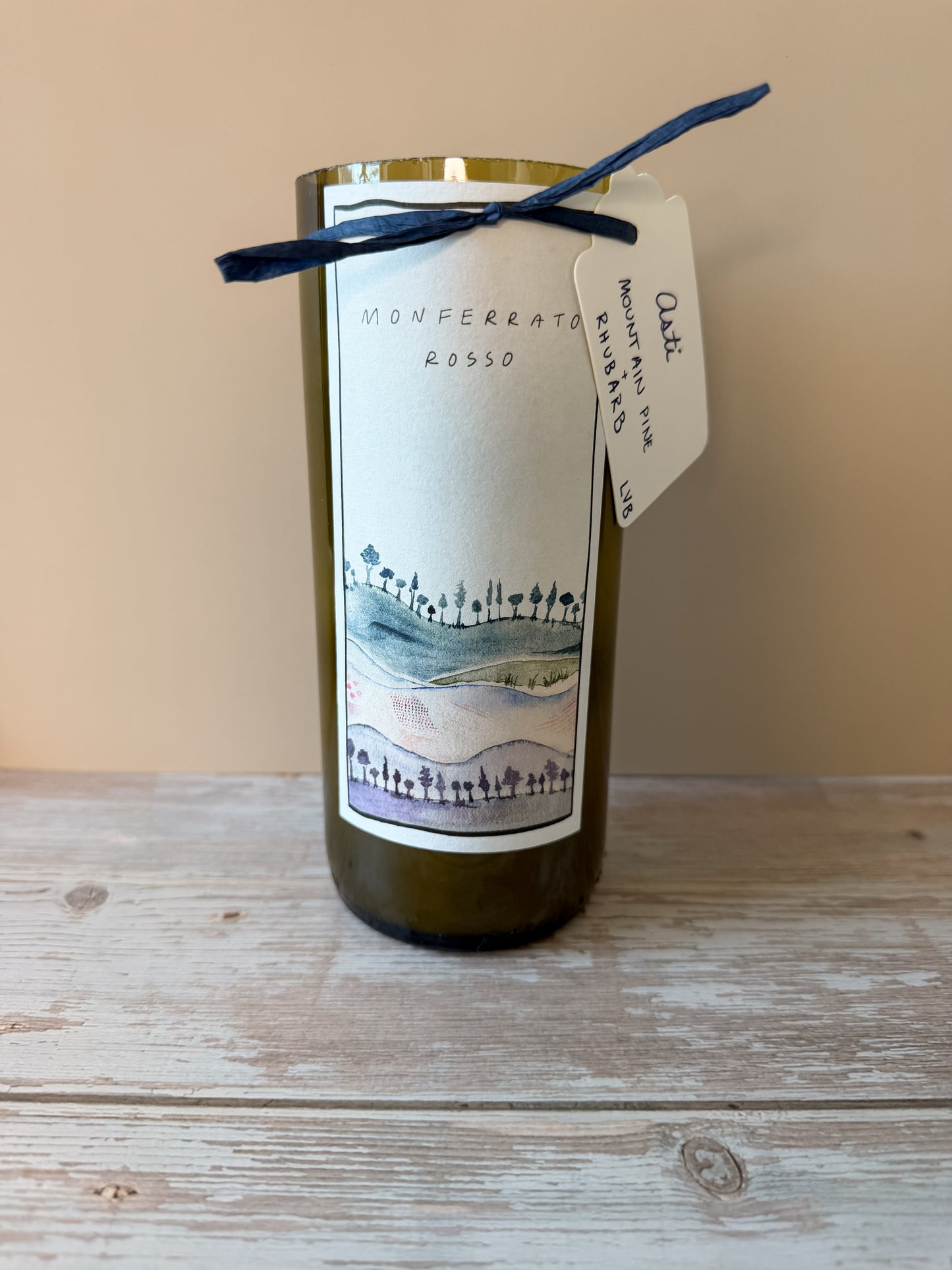Asti -- Mountain Pine + Rhubarb Soy Candle