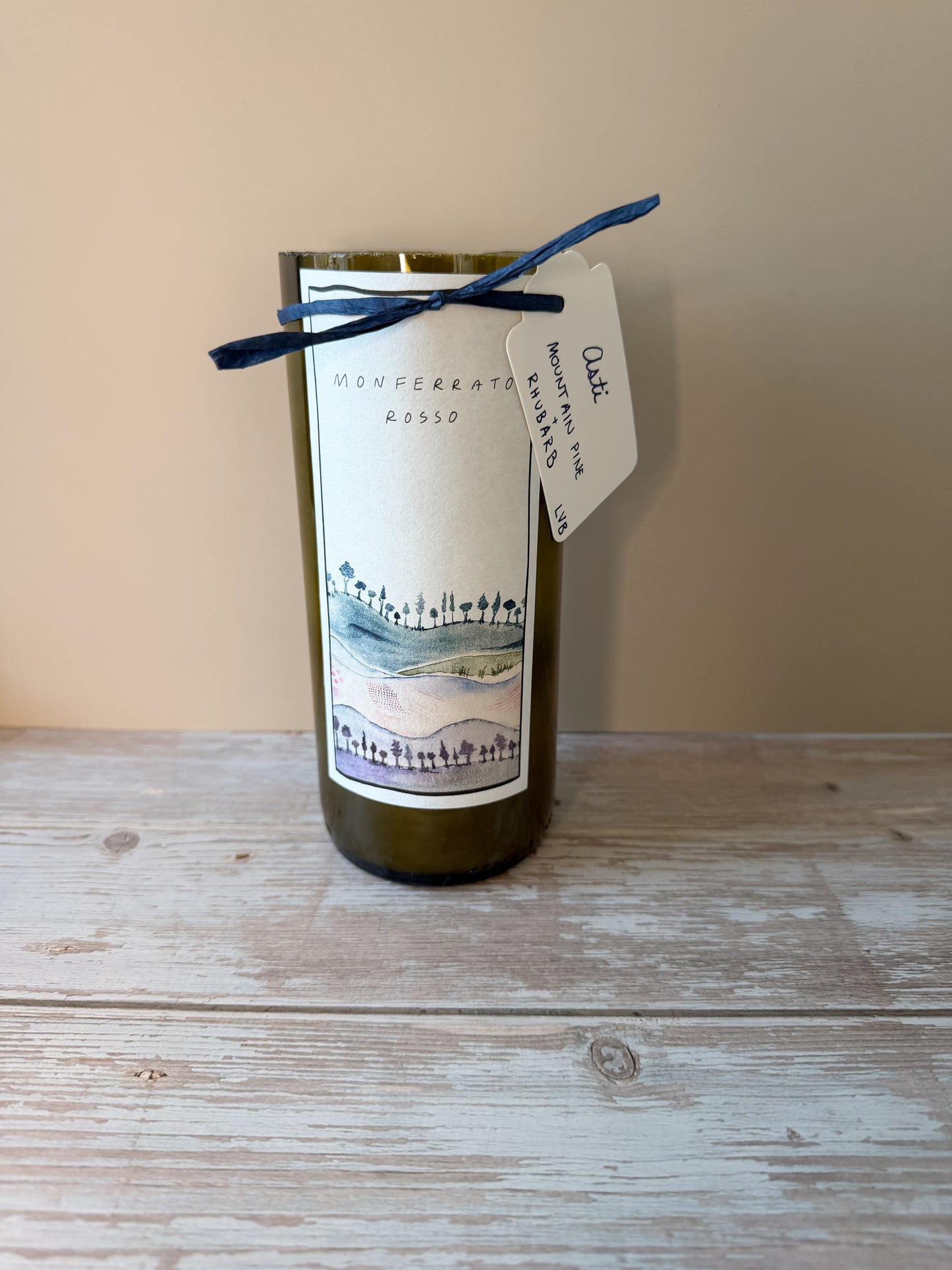 Asti -- Mountain Pine + Rhubarb Soy Candle