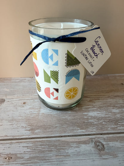 Cannon Beach -- Coconut + Suntan Lotion Soy Candle
