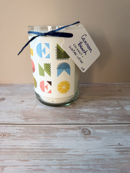 Cannon Beach -- Coconut + Suntan Lotion Soy Candle