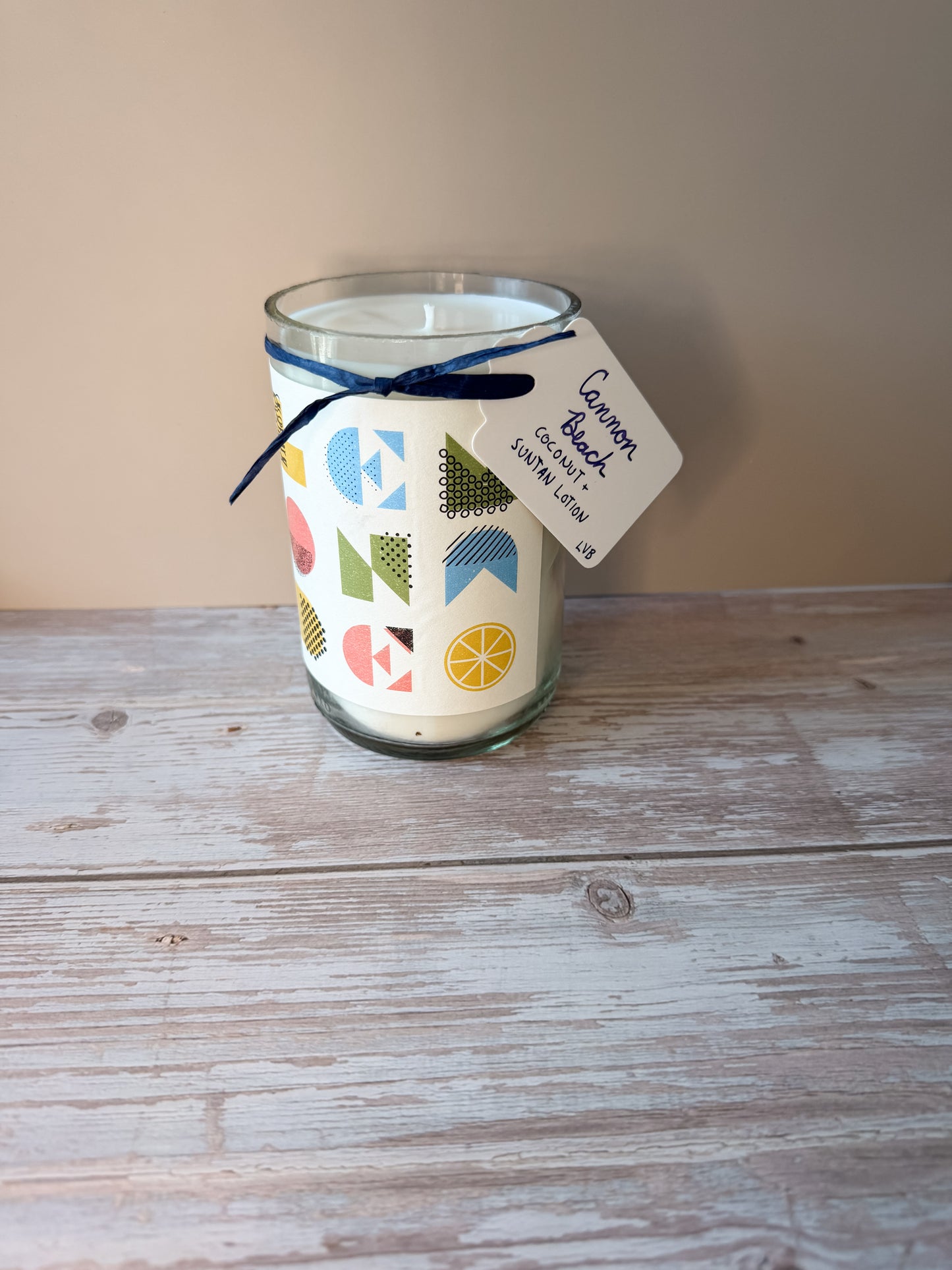 Cannon Beach -- Coconut + Suntan Lotion Soy Candle
